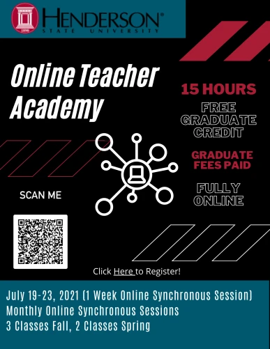Online Teacher Academy Flyer