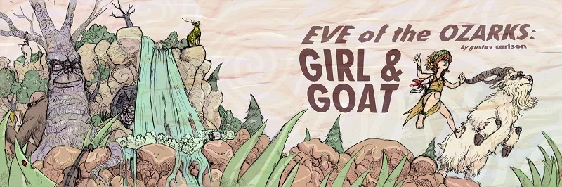 Cover of Eve of the Ozarks: Girl & Goat